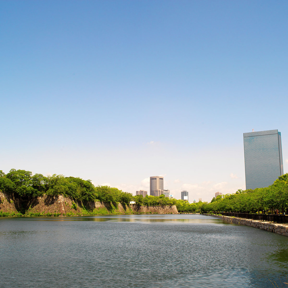大阪城の外堀