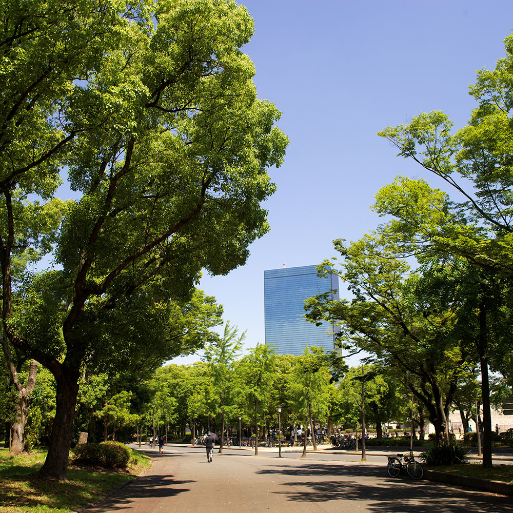 大阪城の公園エリア