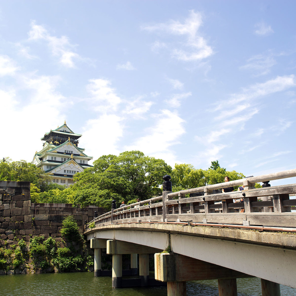 大阪城へ入る橋