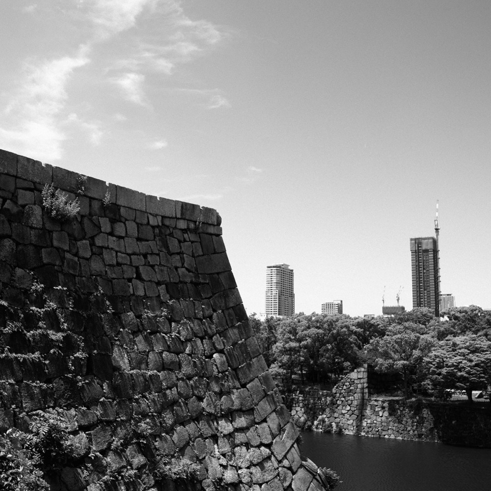 大阪城から見た景色