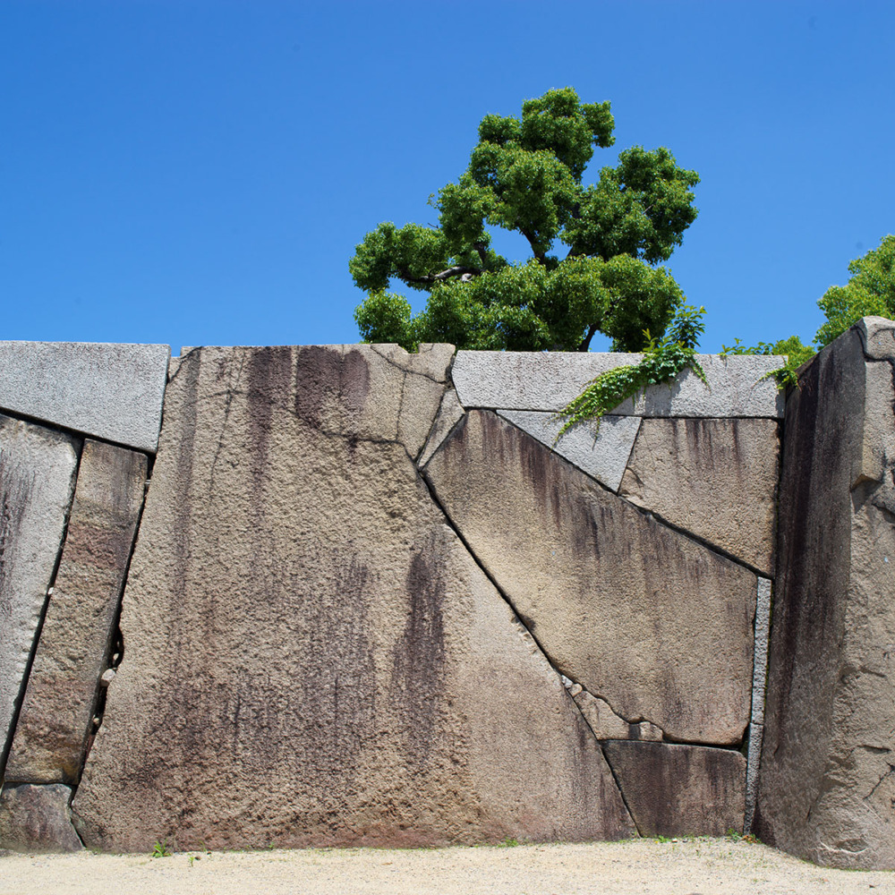 大阪城の巨石