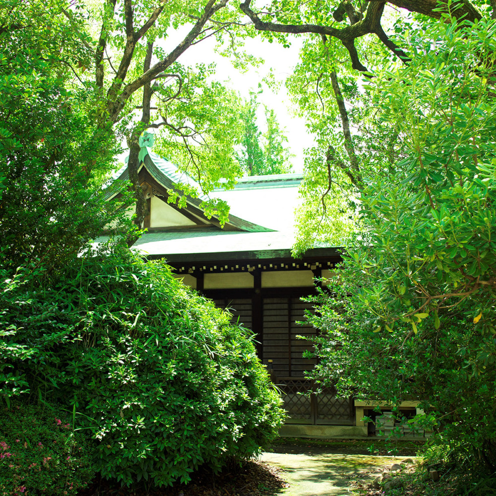 豊國神社の社務所かな