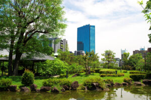 大阪市都島区の藤田邸跡公園(旧藤田邸庭園)に行ってきた!
