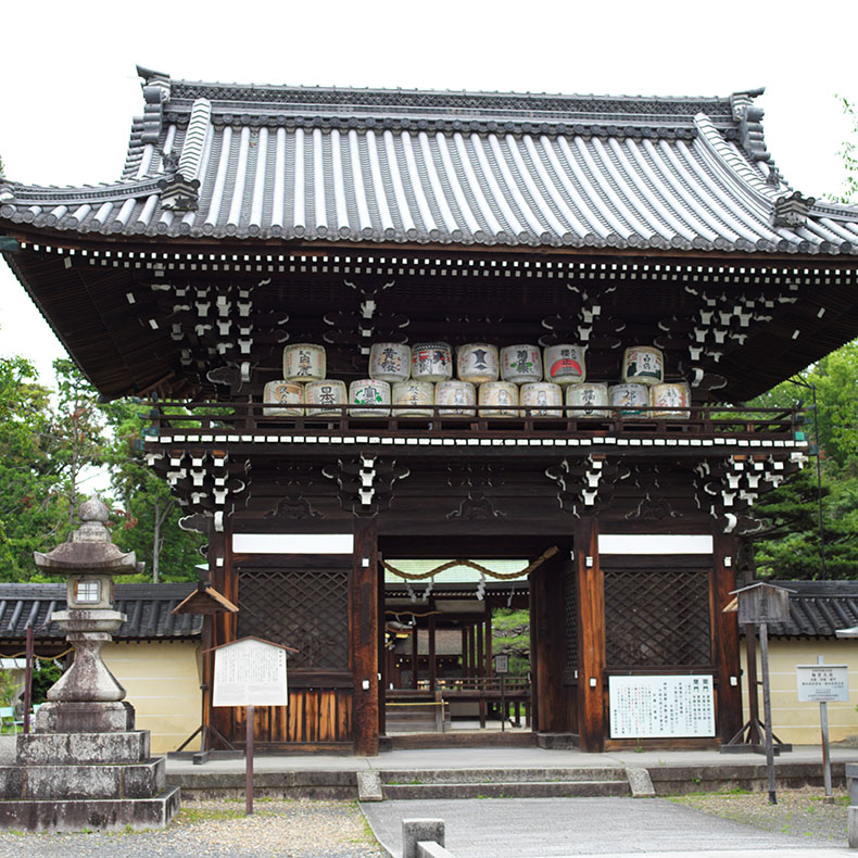 梅宮大社の入り口