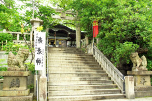 大阪市の三光神社にある真田幸村の抜け道を見に行った/ハッセルブラッド500CM