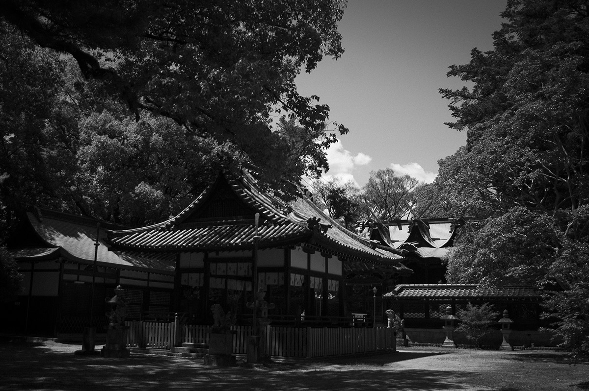 伊居太神社の境内2