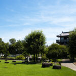 大阪府池田市の池田城跡公園の展望台に写真撮影に行ってきた