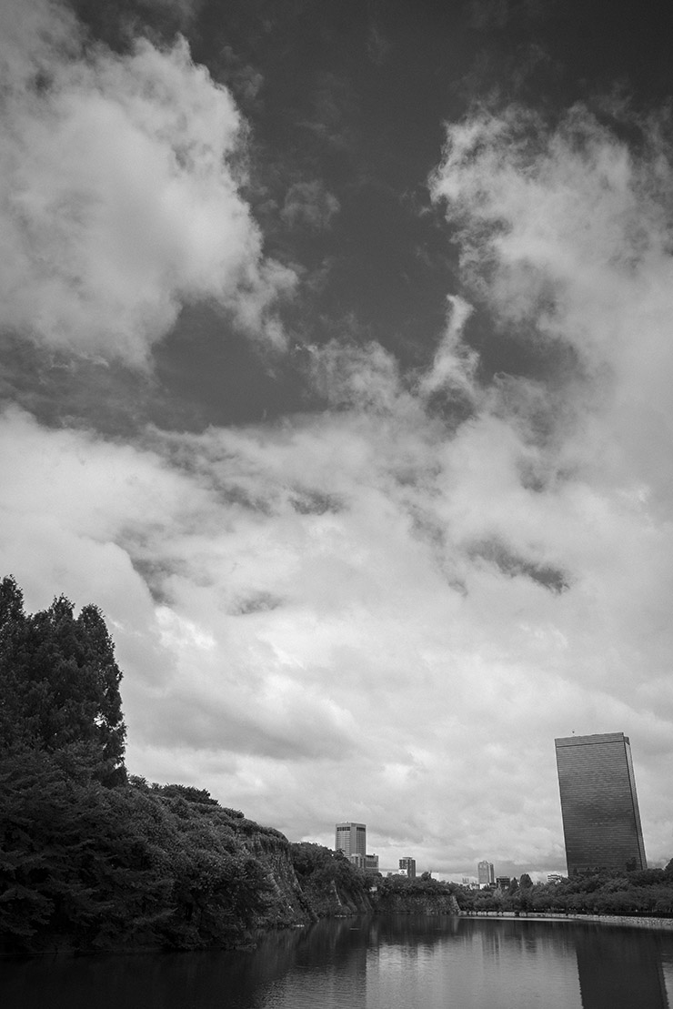 大阪城公園の堀