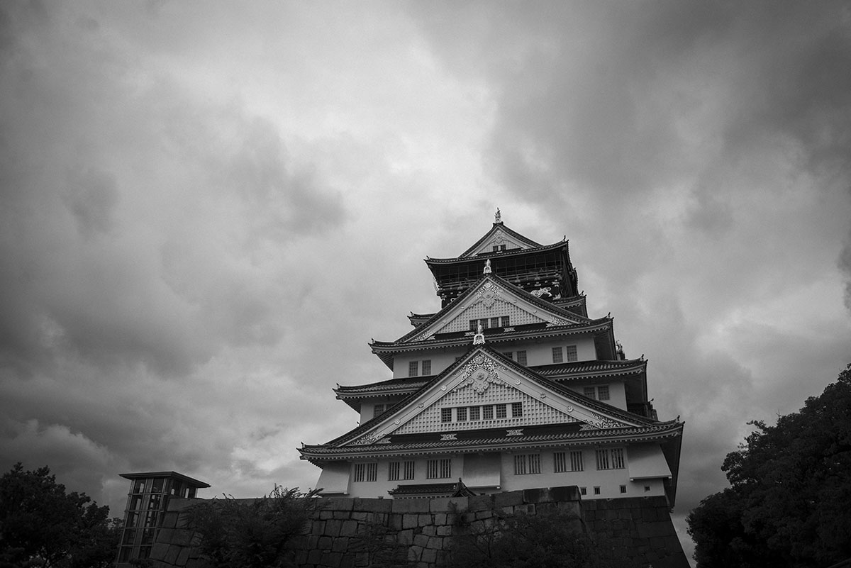 大阪城の天守閣