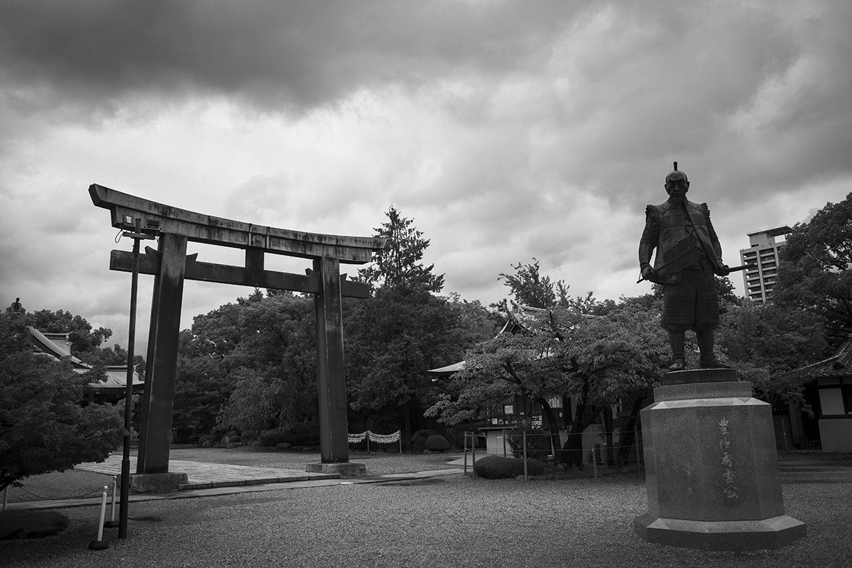 豊國神社の入り口