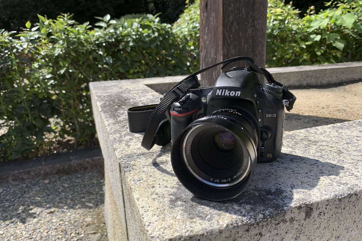Nikon D600にマクロプラナー50mm