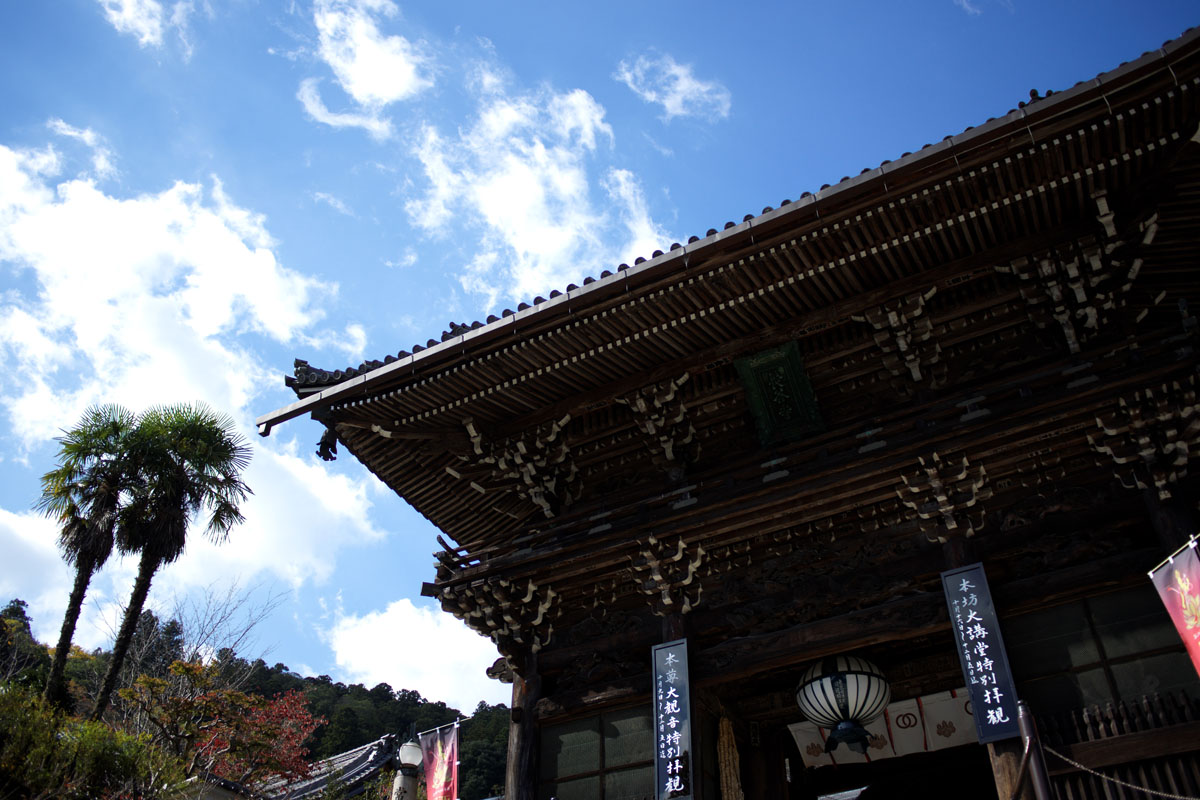 奈良県桜井市にある長谷寺の大仏と紅葉を見に行ってきた