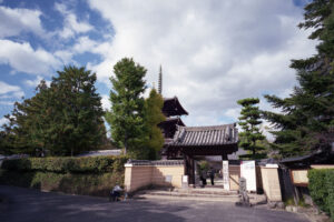 奈良の法輪寺の別名三井寺に行きMamiya7IIを使って撮影してきました