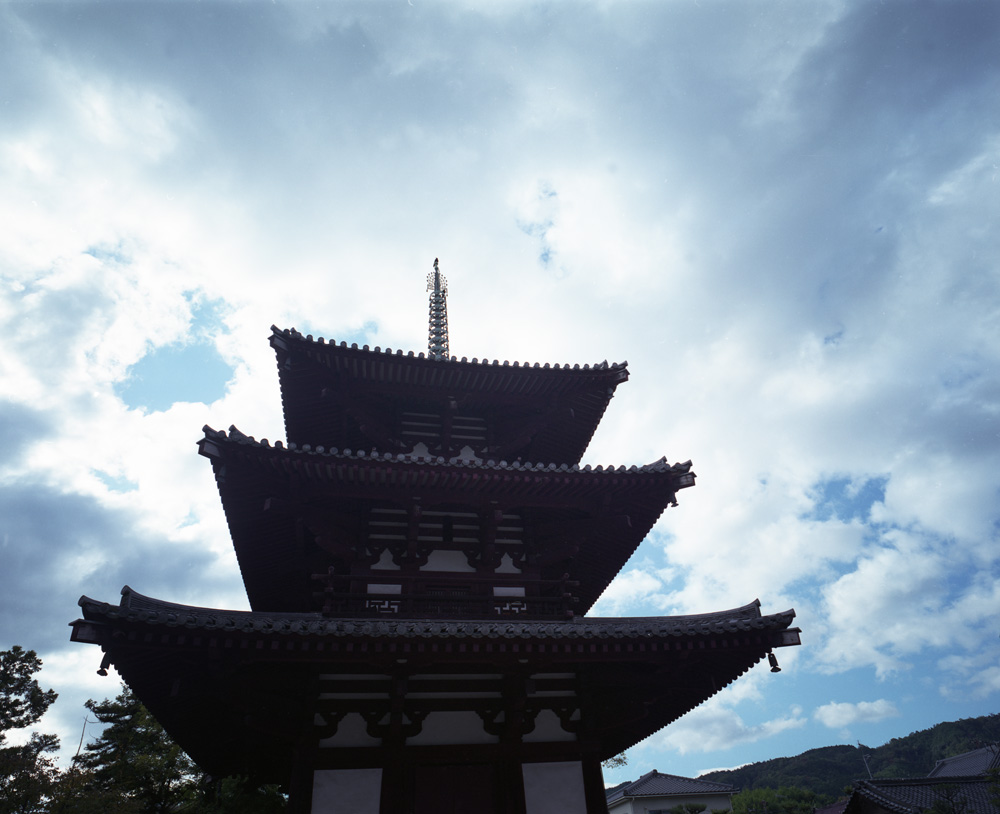 法輪寺の三重塔