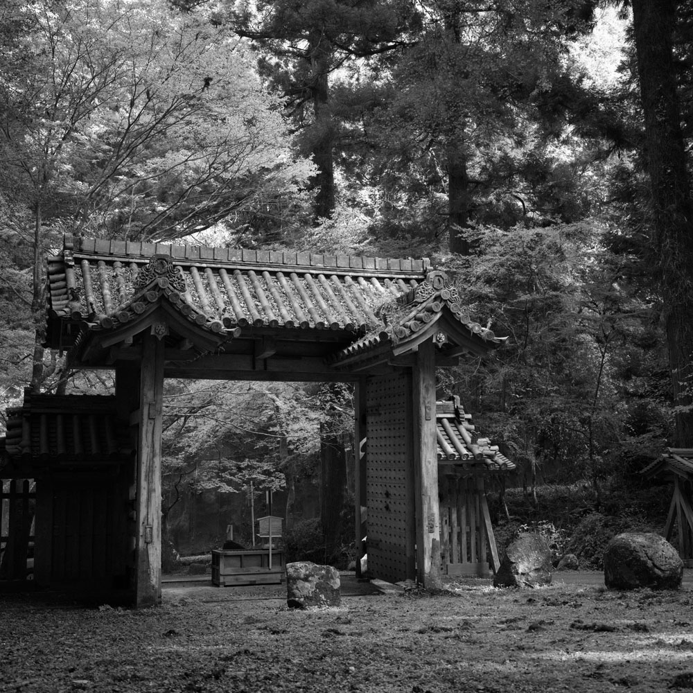 談山神社 東大門の裏
