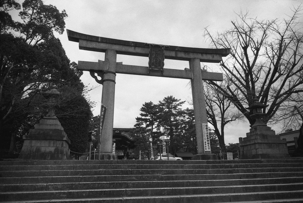 豊国神社の鳥居