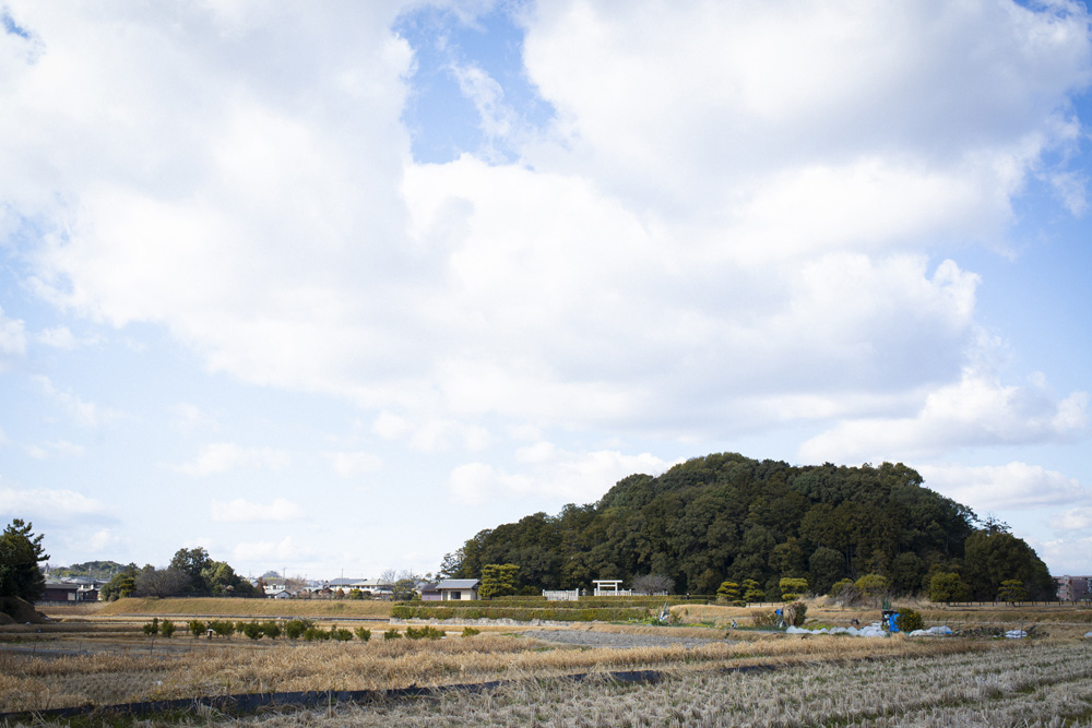 奈良県の垂仁天皇陵に行ってその周辺の景色を撮影してきた