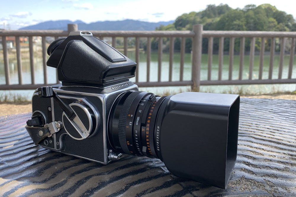 HasselBlad500CMとCF100mm