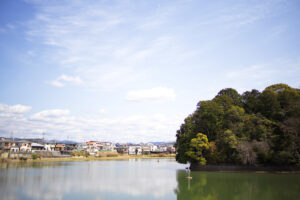 HasselBlad500C/Mを持って孝元天皇陵のある橿原市に行ってきた