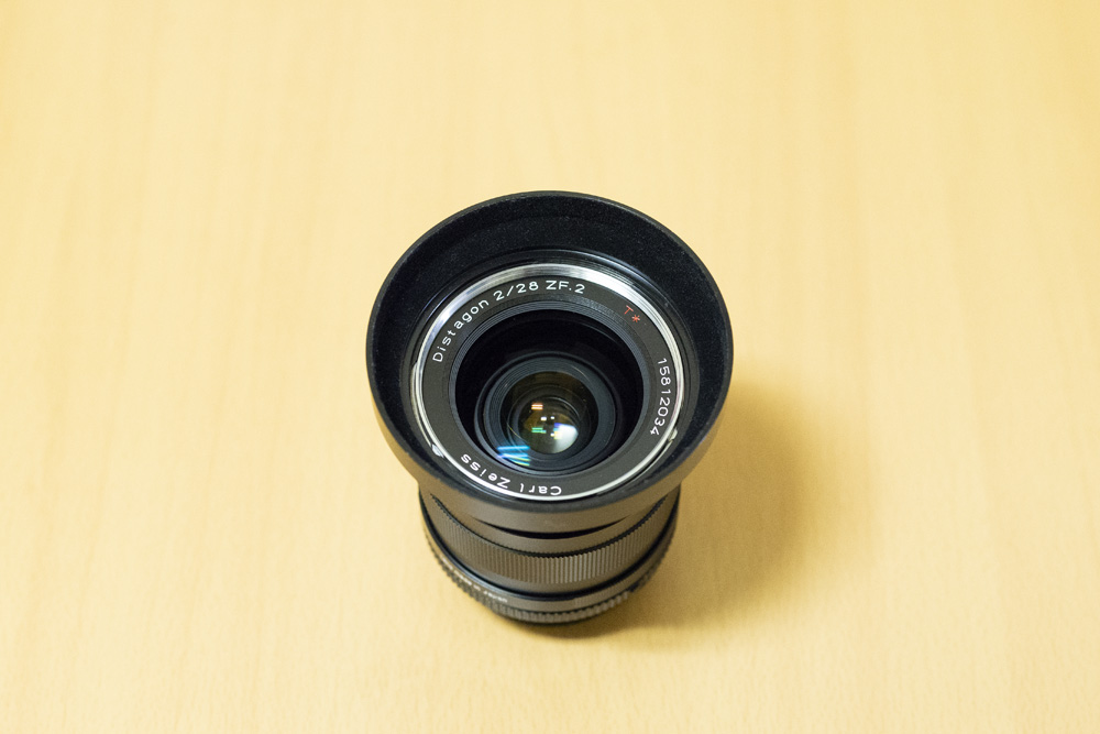 Zeiss Distagon 28mm F2のNikon Fマウント用レンズについてReview