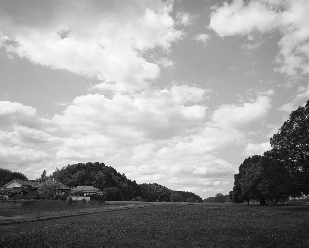 川原寺跡の風景1