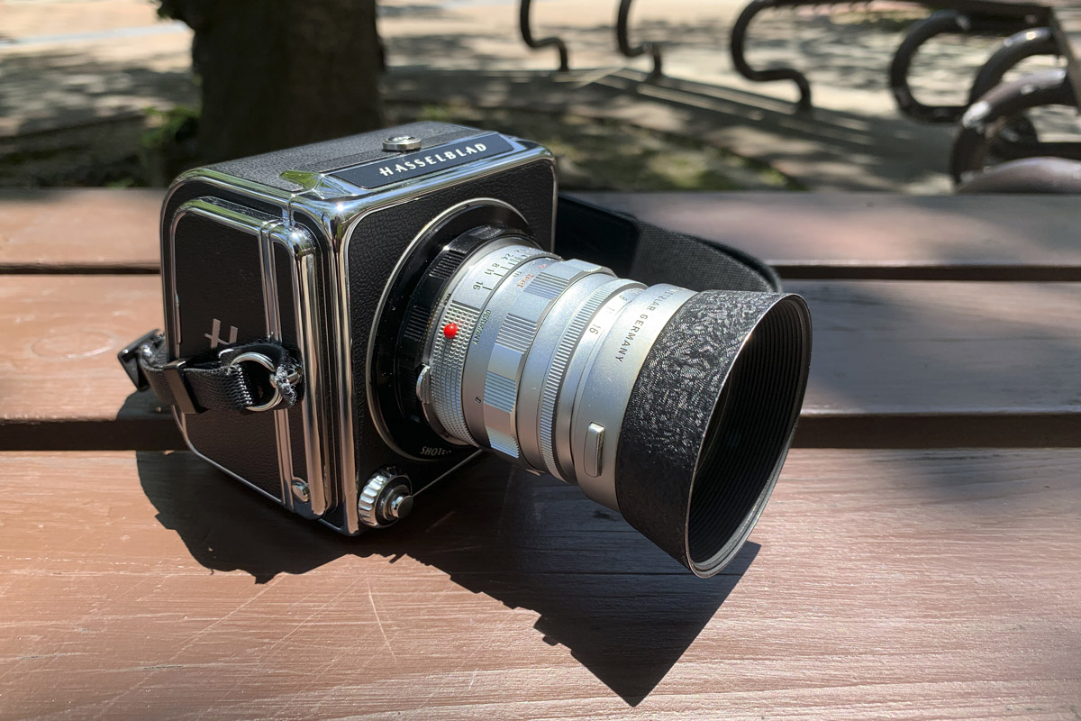 HasselBlad907Xにズミルックス50mm