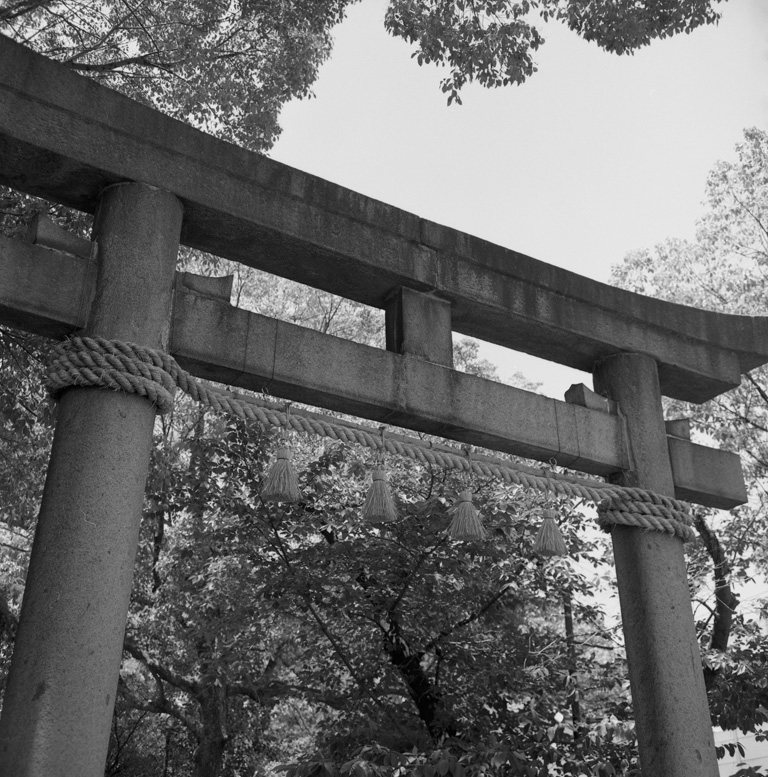 八劔神社の鳥居