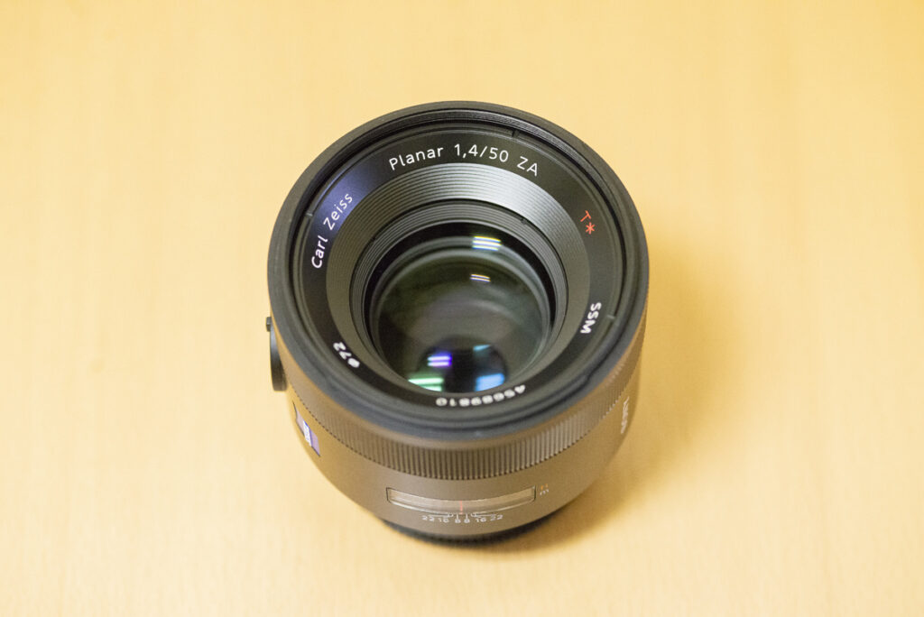 ツァイス プラナー50mm f1.4 ZA SSMを紹介！!SONYの単焦点レンズ