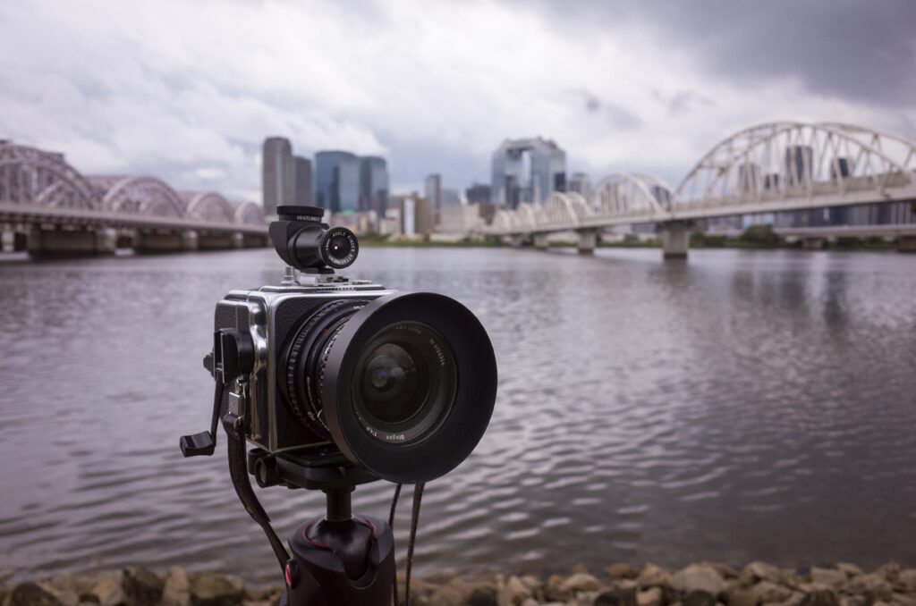 淀川河川敷でNisi角型NDフィルターを使って撮影してきた