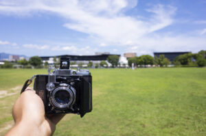 京都市の梅小路公園に夏の暑い中でカメラを持って撮影に行ってきた