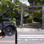 奈良県桜井市の等彌神社の境内を歩き写真を撮影してきた