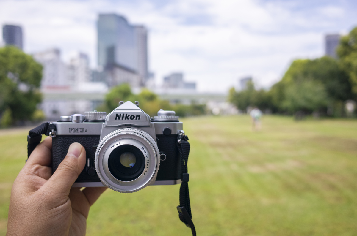 Nikon FM3Aを持って大阪中之島周辺を散歩写真してきた