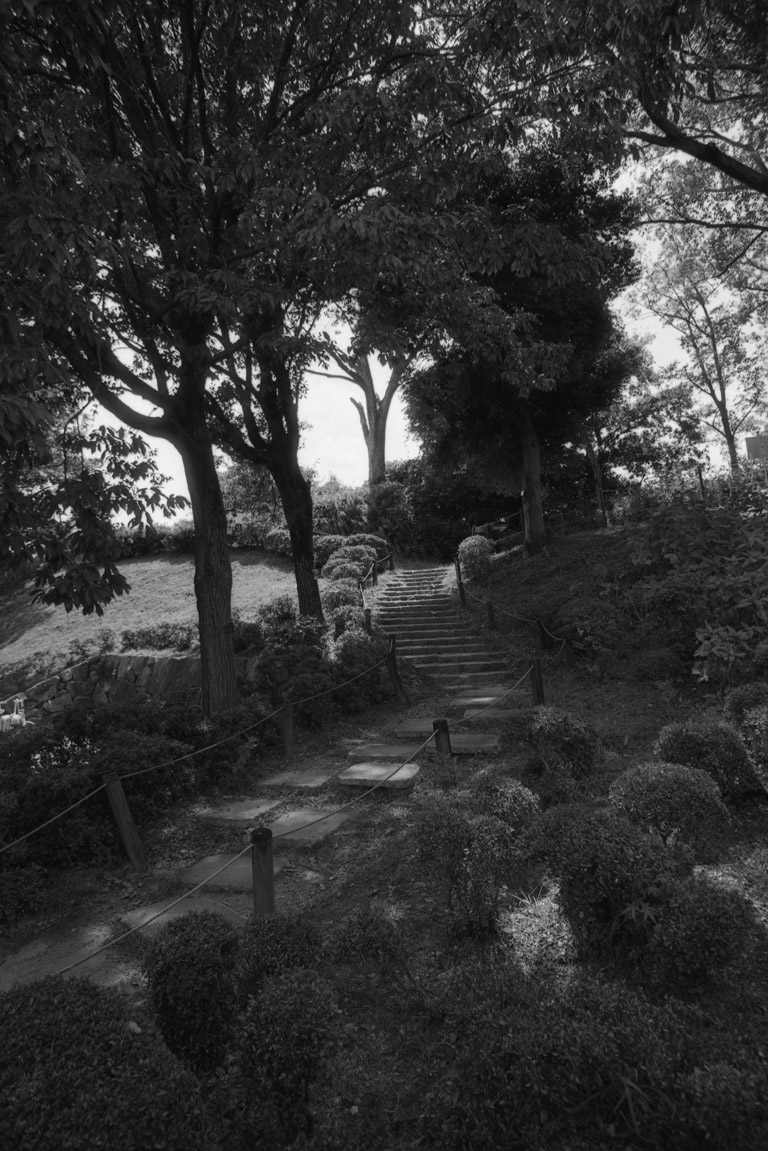 勝竜寺城公園内の風景1