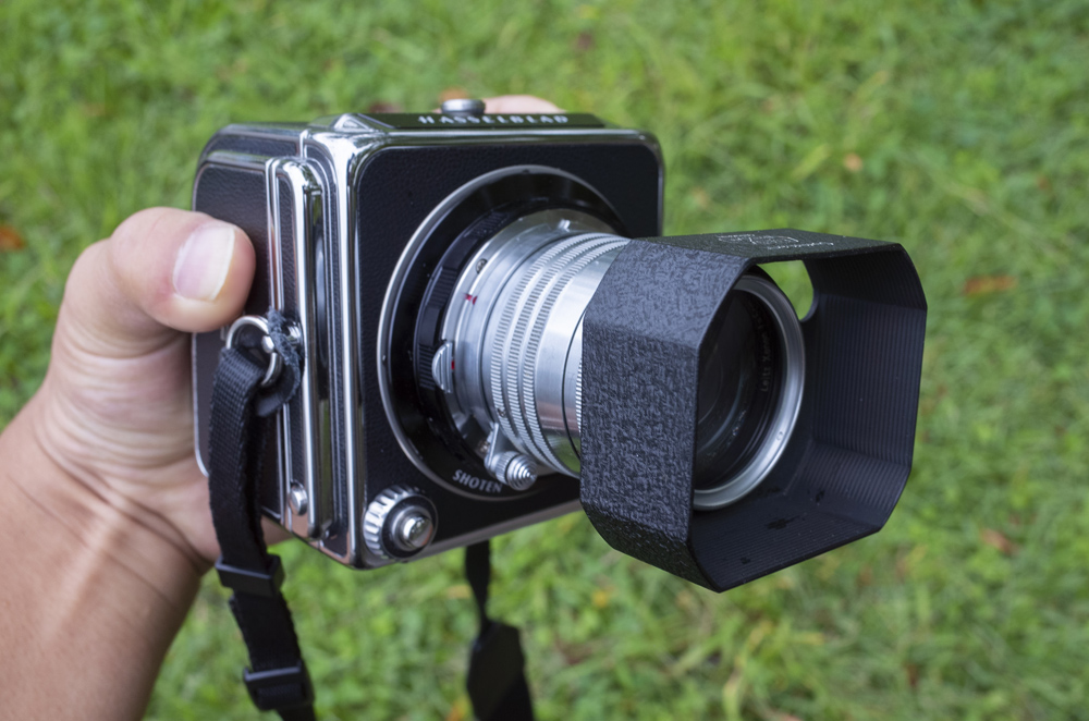 Hasselblad907XにXenon50mm F1.5