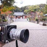 奈良県生駒郡三郷町の龍田大社に紅葉を撮影しに行ってきた