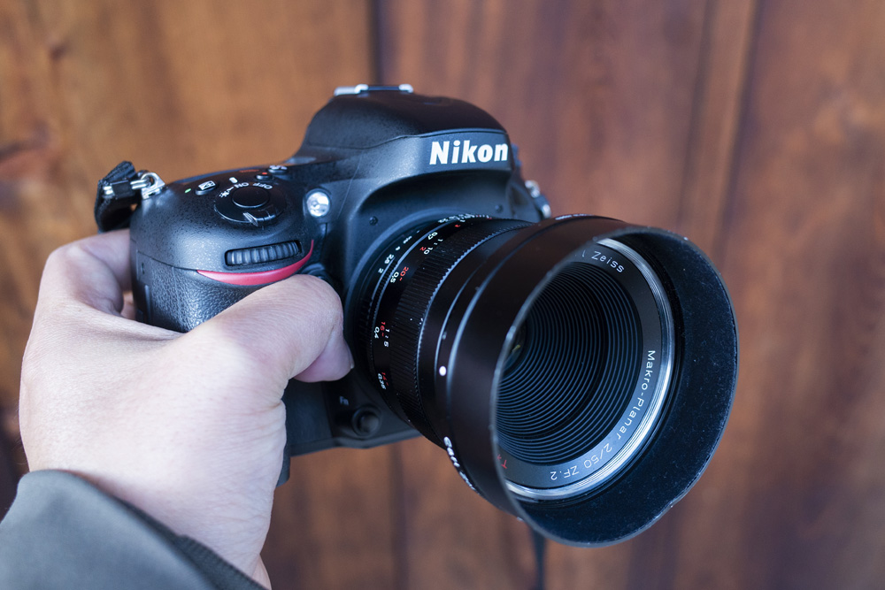 Nikon D600にMakro Planar 50mm F2 ZF.2