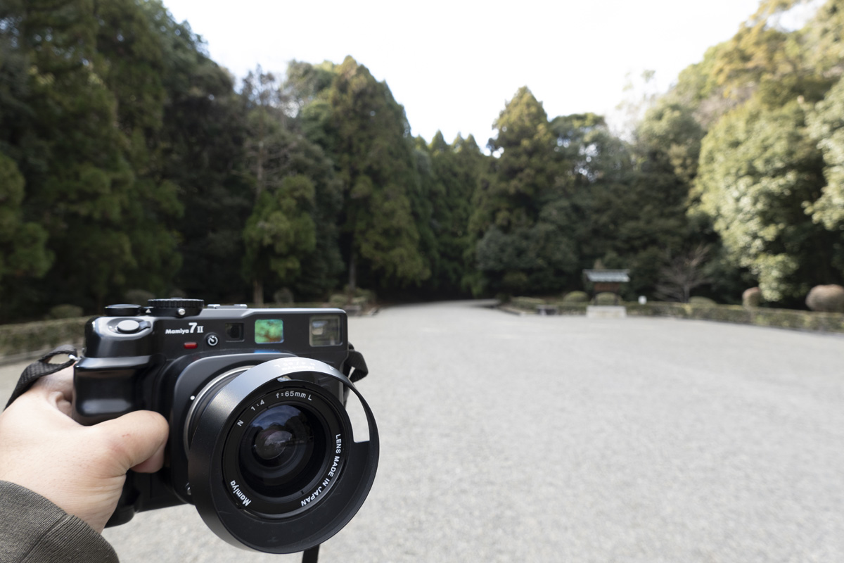 正月三が日の翌日にカメラを持って神武天皇陵に行ってきた