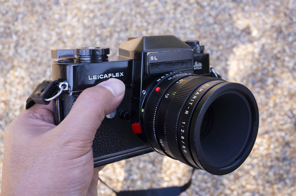 LeicaFlex SL black paint