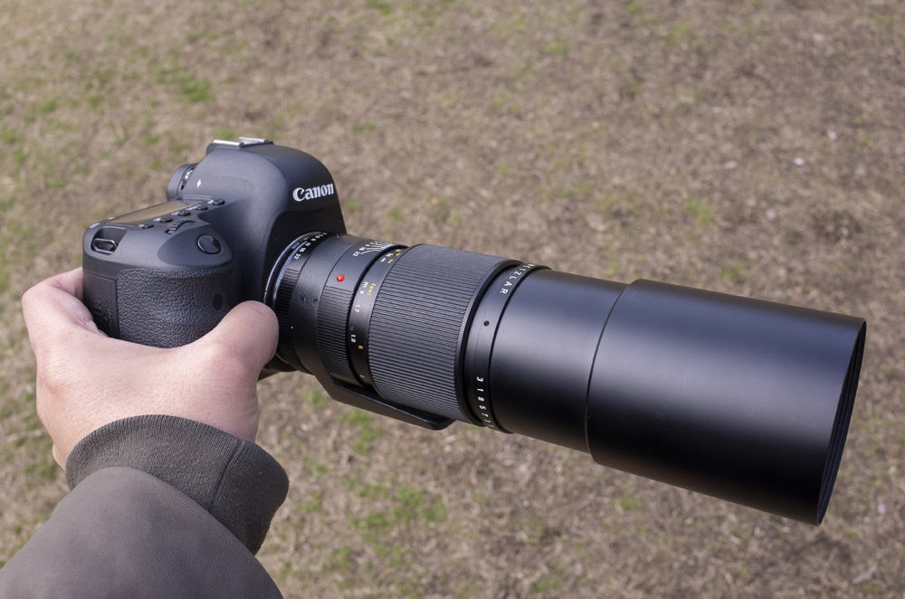 Canon EOS 6DにTELYT R 250mm F4