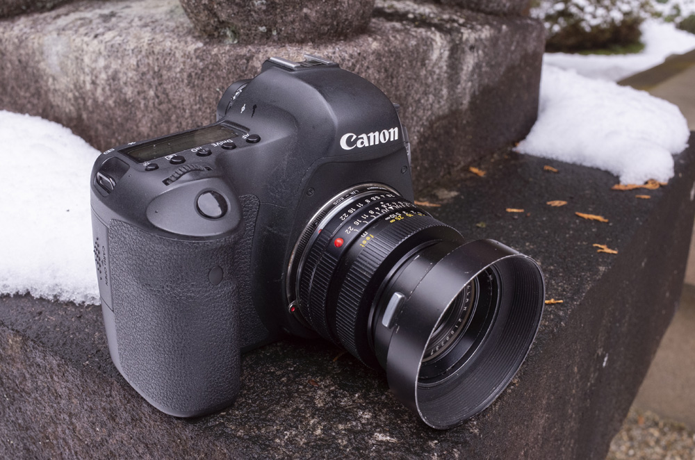 Canon EOS6Dにエルマリート35mm F2.8