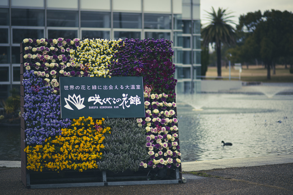 咲くやこの花館前