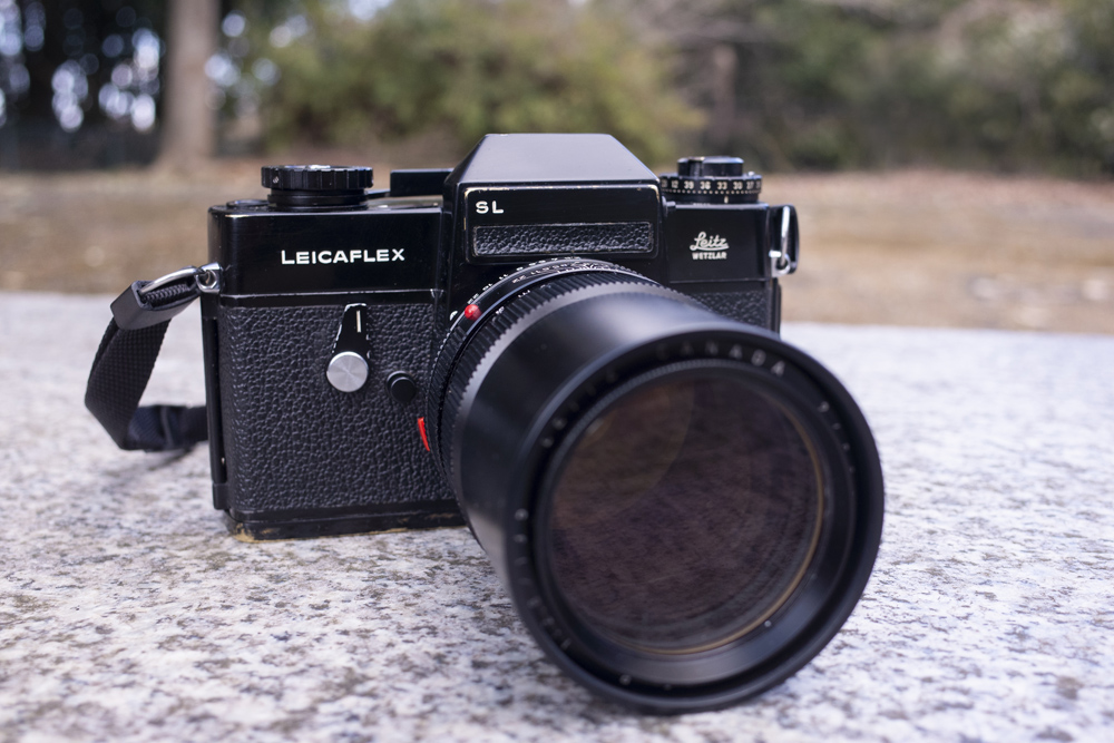 LeicaFlex SLにElmarit135mm F2.8