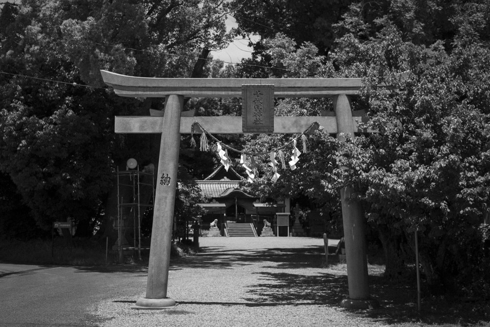 千代田神社の鳥居