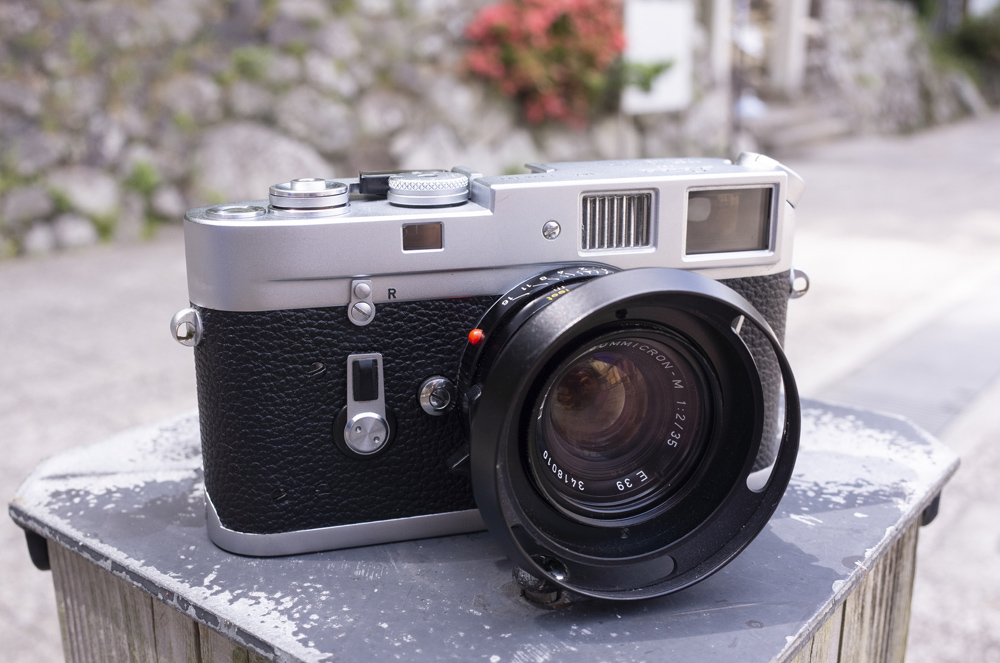 Leica M4にSummicron35mm F2