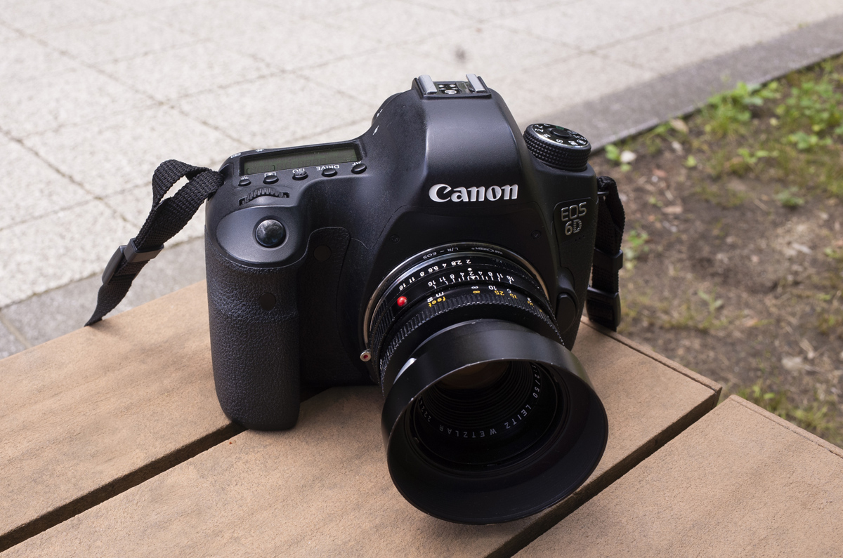Canon EOS6DにズミクロンR50mm
