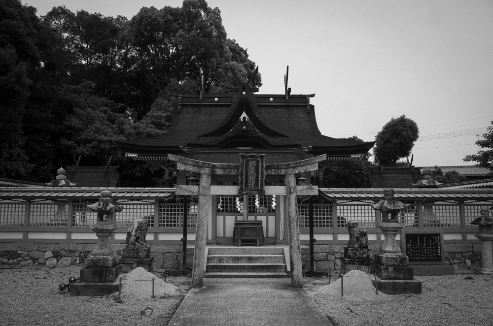 錦織神社の社殿