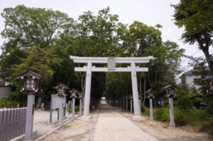 大阪府富田林市の錦織神社へスーパーセミイコンタで写真撮影してきた