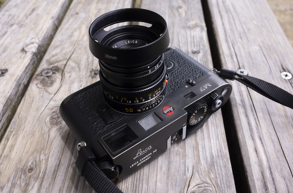 Leica M7にSummicron 50mm