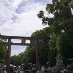 大阪府堺市の大鳥大社に行って二眼レフで写真を撮影してきた