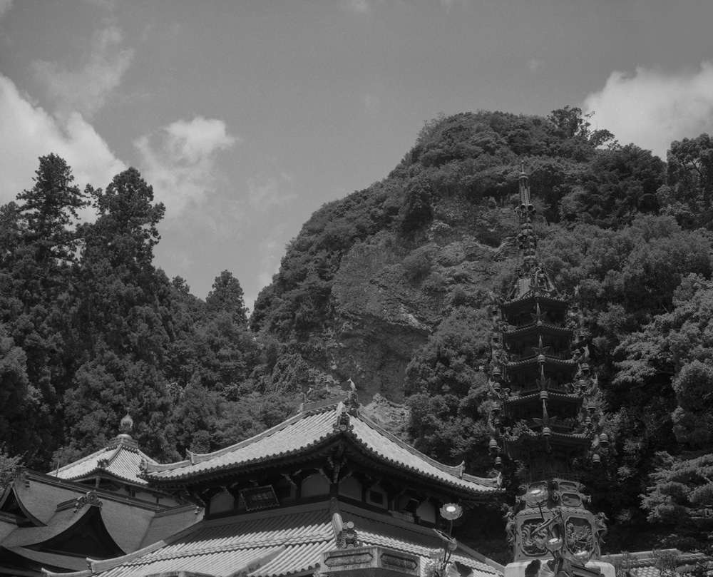 宝山寺の景色1